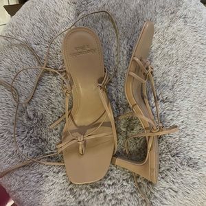Abercrombie and fitch sandal heel